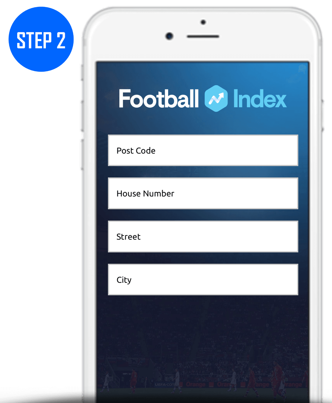 Football Index Sign Up Process Step 2