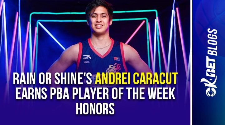 andrei caracut as pba player of the week